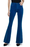 L'agence Marty High Rise Flare Leg Jeans In Teal