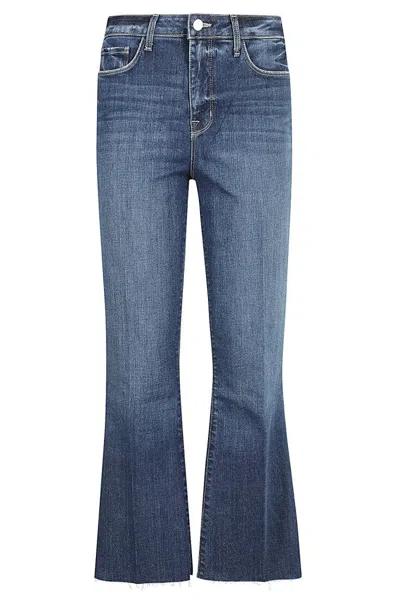 L Agence Medium Blue Flared Kedra Jeans