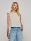 L Agence Mikaela Stripe Tank Top