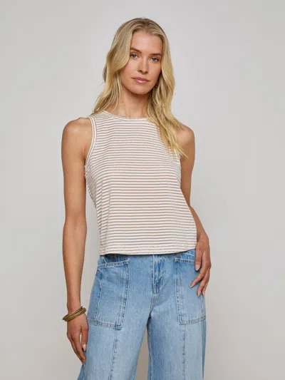L Agence Mikaela Cotton Tank