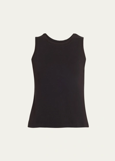 L Agence Mikaela Tank Top In Black