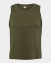 L'agence Mikaela Tank Top In Green