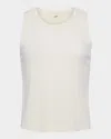 L'agence Mikaela Tank Top In Light Pearl