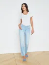 L AGENCE MILANA SLOUCHY STOVEPIPE JEAN