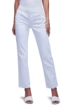 L AGENCE MILANA STOVEPIPE STRAIGHT LEG JEANS