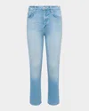 L Agence Mira Ultra High Rise Cropped Micro Bootcut Jeans