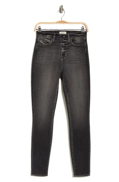 L Agence Monique High Waist Ankle Skinny Jeans In Rochester