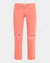 L Agence Nevia Low-rise Slouchy Straight Jeans