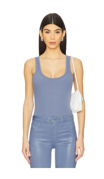 L Agence Nica Tank Bodysuit In Wild Wind