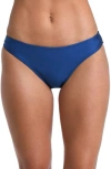 L Agence Nicole Classic Bikini Bottoms In Monaco Blue