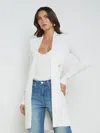 L AGENCE NOE DOUBLE-BREASTED CARDIGAN