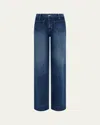 L'agence Nolan High-rise Patch Pocket Wide-leg Jeans In Dayton