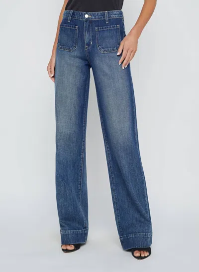 L Agence Nolan High Rise Wide Leg Jean In Dayton