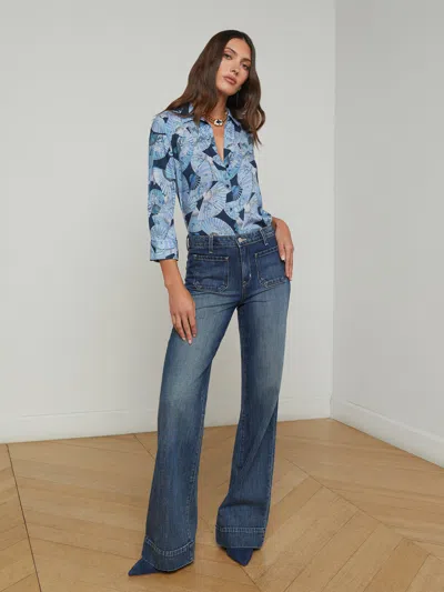 L AGENCE NOLAN PATCH POCKET JEAN