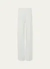 L'agence Nova Pleated Pant In White