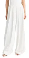 L AGENCE NOVA PLEATED trousers IVORY