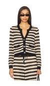 L'agence Orla Pointelle Knit Cardigan