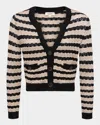 L'agence Orla Pointelle Knit Cardigan