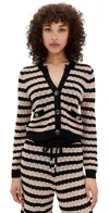 L'agence Orla Pointelle Knit Cardigan