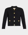 L Agence Osiris Collared Cardigan In Multi