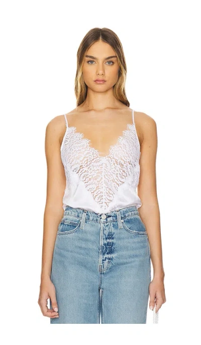 L'agence Priya Lace Cami In White