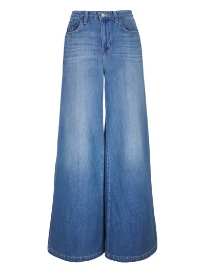 L Agence Quincy Jeans In Blue