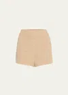 L'agence Radlee Knit Short In Tanivory