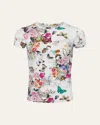 L Agence Ressi Fitted Tee In V Wh M Charonda Btrfly