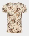L Agence Ressi Short-sleeve Jungle Tee In Ecr Mt Tapestry Jungle