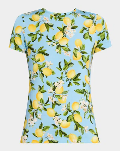 L Agence Ressi Short-sleeve Lemon Tee