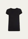 L Agence Ressi Tee In Black