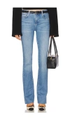 L'agence Ruth High Rise Straight Leg Jeans In Calloway In Blue