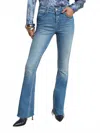 L Agence Ruth High Rise Straight Jean In Vista In Blue