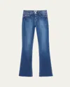 L'agence Ruth High Rise Straight Jeans In Desoto