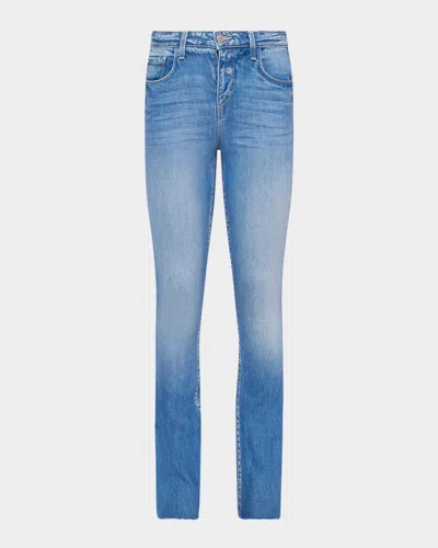 L Agence Ruth High-rise Straight Jeans In Vista