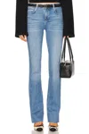 L'agence Ruth High Rise Straight Leg Jeans In Calloway In Blue
