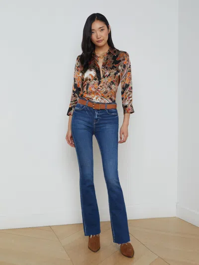 L Agence Ruth Straight-leg Jean In Desoto