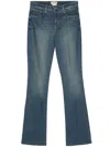 L'agence Ruth Straight-leg Jeans In Blue