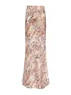 L Agence Ryker Silk Maxi Skirt