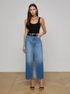 L AGENCE RYSA DENIM MAXI SKIRT