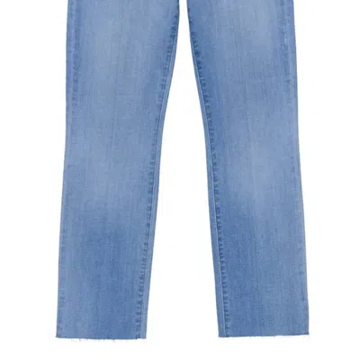 L Agence Sada High Rise Crop Slim Jean In Blue