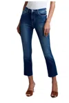 L AGENCE SADA HIGH RISE CROP SLIM JEAN IN SEQUOIA