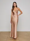 L Agence Sayla Silk Maxi Dress In Pink