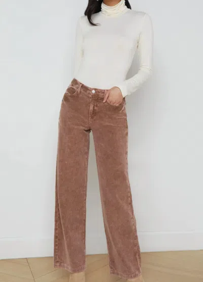 L AGENCE SCOTTIE CORDUROY IN PLASTER
