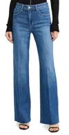 L Agence Scottie High Rise Wide Leg Jeans Apollo In Apollo