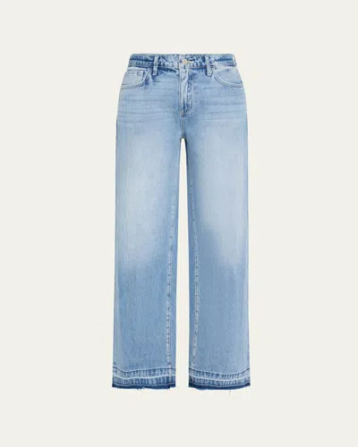 L Agence Scottie High-rise Wide-leg Jeans In Zion