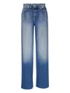 L Agence Scottie Jeans In Blue
