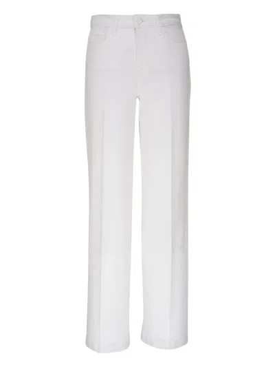 L Agence Scottie Jeans In White