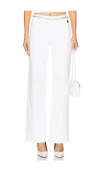 L'agence Scottie Wide Leg In Blanc