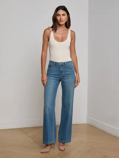 L Agence Scottie Wide-leg Jean